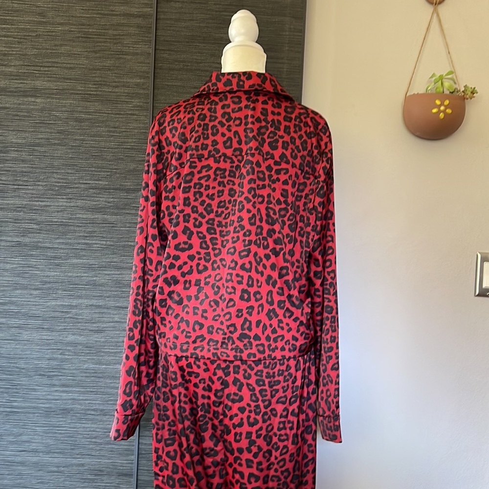 Good American Leopard Lounge/PJ Set - Picture 5 of 7